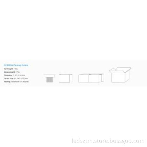 2012 NEW Hot Energy Saving Lighting 5W LED Ceiling Downlight